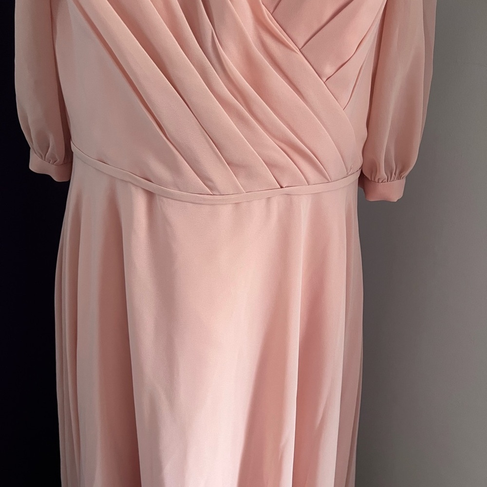 Chiffon Christina Wu Plus Size Bridesmaid Gown NWT - Picture 3 of 16